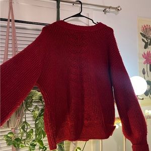 Ava & Viv Red Chunky Sweater ❤️